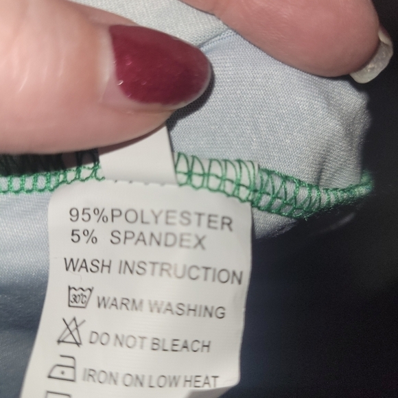 Blue Green Ombre Bodycon Mini - Picture 4 of 4